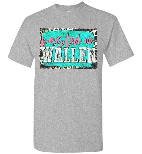 Wasted On Wallen Morgan Tee Shirt Top T-Shirt