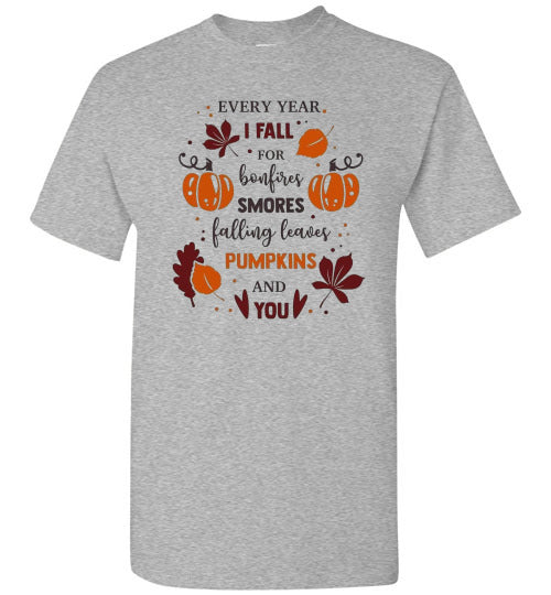 Fall Autumn Graphic Tee Shirt Top