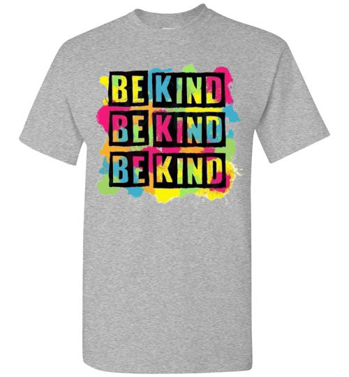 Be Kind Inspirational Positivity Graphic Tee Shirt Top