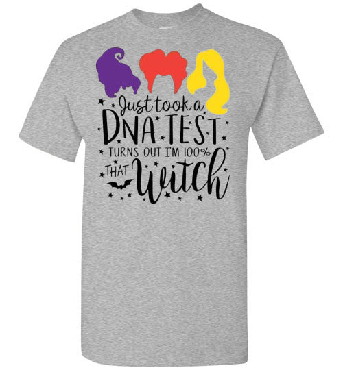 Hocus Pocus Dna Test Witch Tee Shirt Top T-Shirt