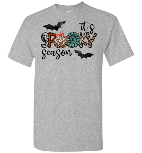 It's Spooky Season Halloween Bat Tee Shirt Top T-Shirt
