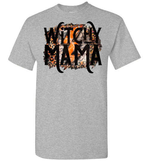Witchy Mama Halloween Fall Tee Shirt Top T-Shirt