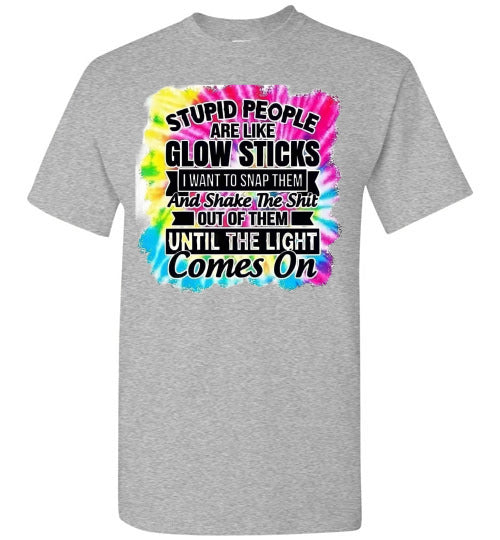 Funny Stupid People Tee Shirt Top T-Shirt