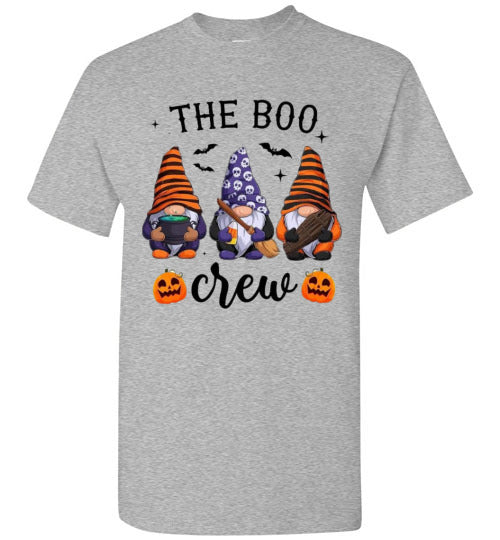 The Boo Crew Gnome Halloween Tee Shirt Top