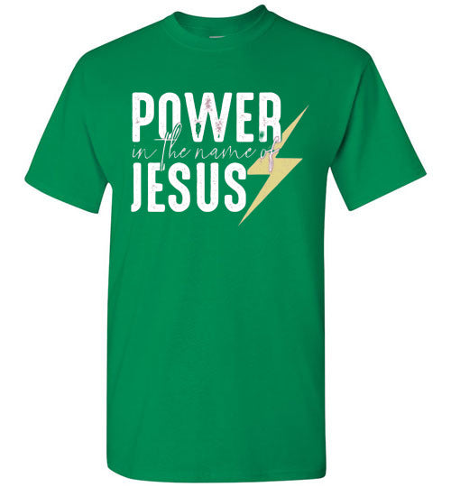 Power In The Name Of Jesus Christian Tee Shirt Top