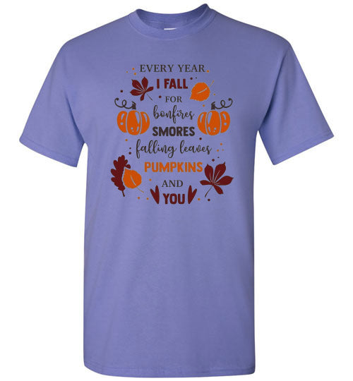 Fall Autumn Graphic Tee Shirt Top