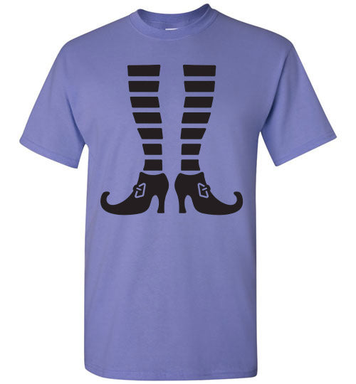 Witch Legs Halloween Tee Shirt Top T-SHirt