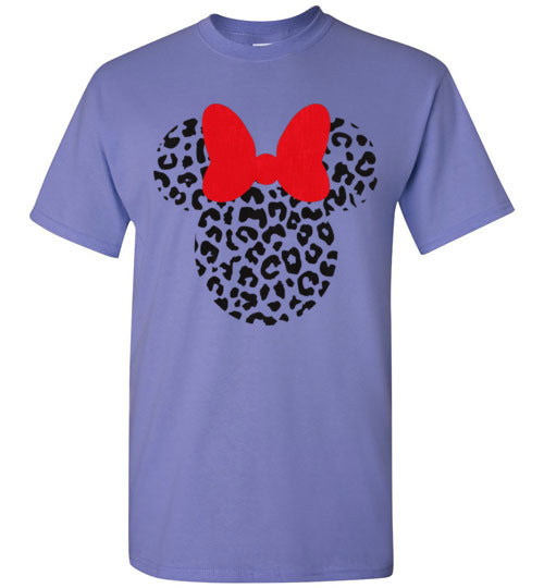 Leopard Mouse Tee Shirt Top
