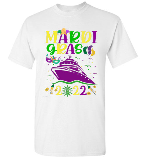 Mardi Gras 2022 Cruise Graphic Tee Shirt Top