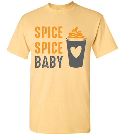 Pumpkin Spice Spice Baby Fall Tee Shirt Top T-Shirt