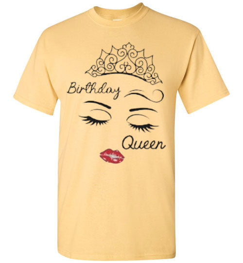 Birthday Queen Shirt Tee Top T-Shirt