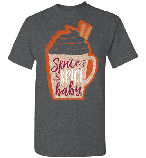 Pumpkin Spice Spice Baby Tee Shirt Top T-Shirt