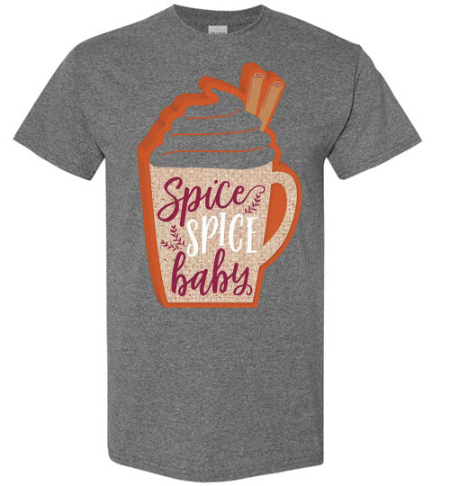 Pumpkin Spice Spice Baby Tee Shirt Top T-Shirt