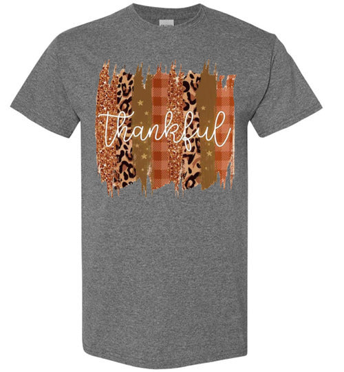 Thankful Fall Graphic Tee Shirt Top