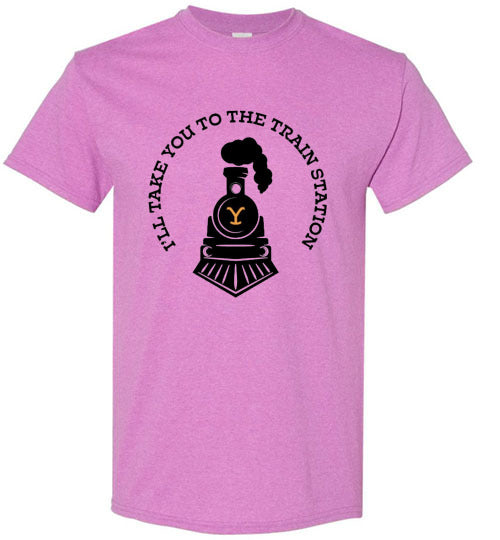 I'll Take You To The Train Station Tee Shirt Top