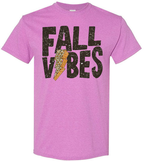 Fall Vibes Graphic Tee Shirt Top