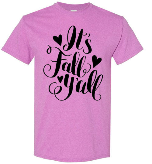 It's Fall Ya'll Tee Shirt Top T-Shirt