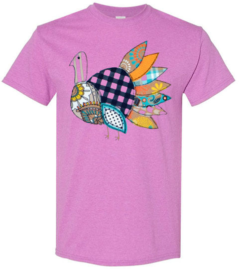 Turkey Fall Thanksgiving Tee Shirt Top T-Shirt