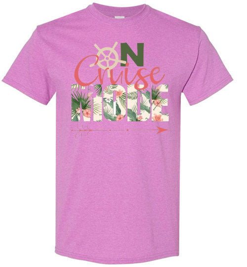 On Cruise Mode Graphic Tee Shirt Top