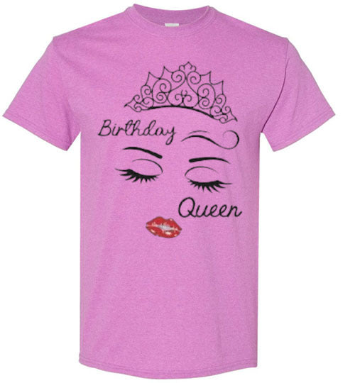 Birthday Queen Shirt Tee Top T-Shirt