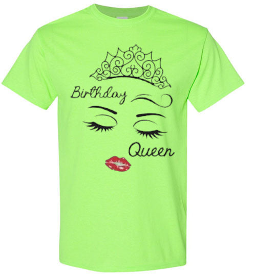 Birthday Queen Shirt Tee Top T-Shirt