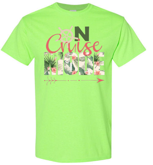 On Cruise Mode Graphic Tee Shirt Top