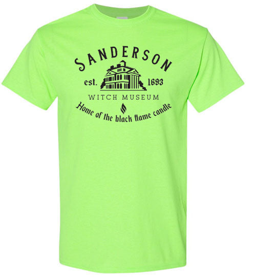Sanderson Witch Museum Graphic Tee Shirt Top
