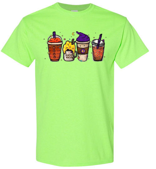 Hocus Pocus Starbucks Drink Witch Graphic Tee Shirt top