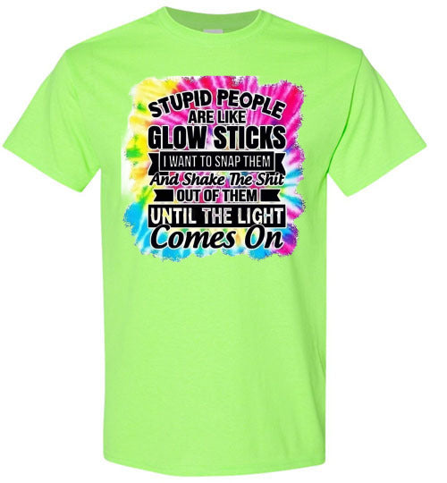 Funny Stupid People Tee Shirt Top T-Shirt