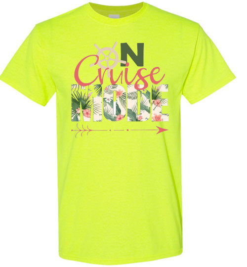 On Cruise Mode Graphic Tee Shirt Top
