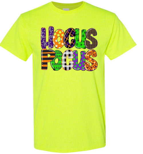 Hocus Pocus Halloween Witch Graphic Tee Shirt Top