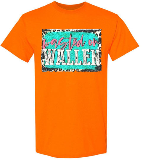 Wasted On Wallen Morgan Tee Shirt Top T-Shirt