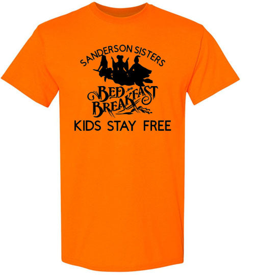 Sanderson Sisters Bed And Breakfast Halloween Witch Graphic Top Shirt