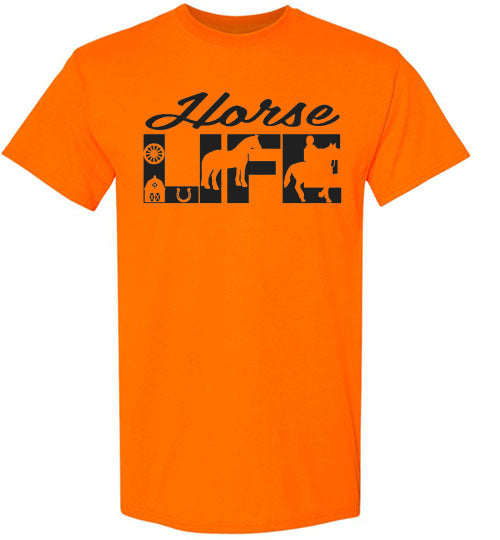 Horse Life Country Graphic Tee Shirt Top
