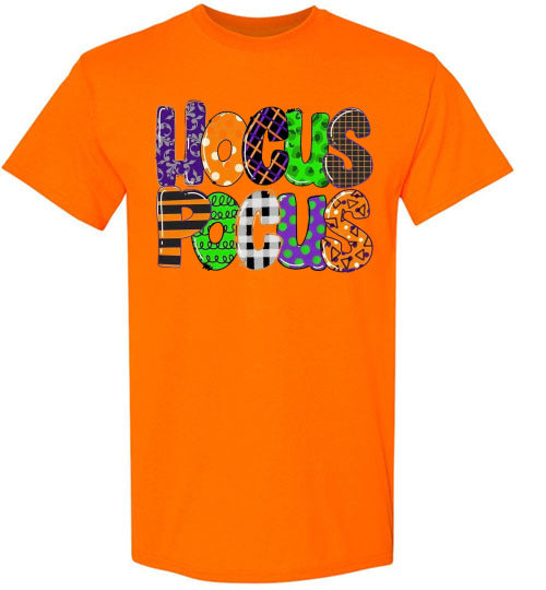 Hocus Pocus Halloween Witch Graphic Tee Shirt Top