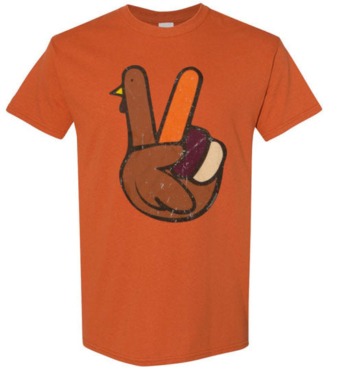 Thanksgiving Fall Turkey Tee Shirt Top