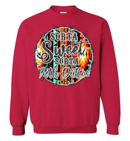 Sort Of Sweet Sort Of Beth Dutton Graphic Sweatshirt Top Shirt