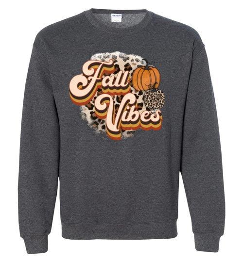 Fall Vibes Graphic Sweatshirt Top