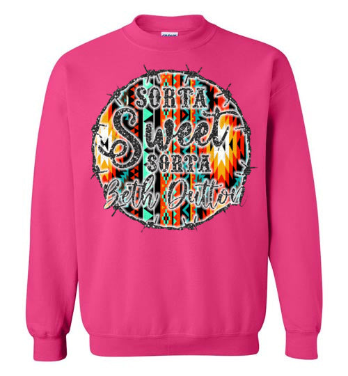 Sort Of Sweet Sort Of Beth Dutton Graphic Sweatshirt Top Shirt