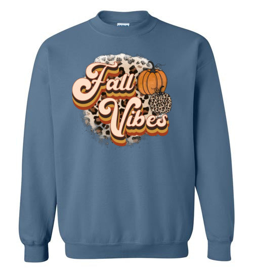Fall Vibes Graphic Sweatshirt Top