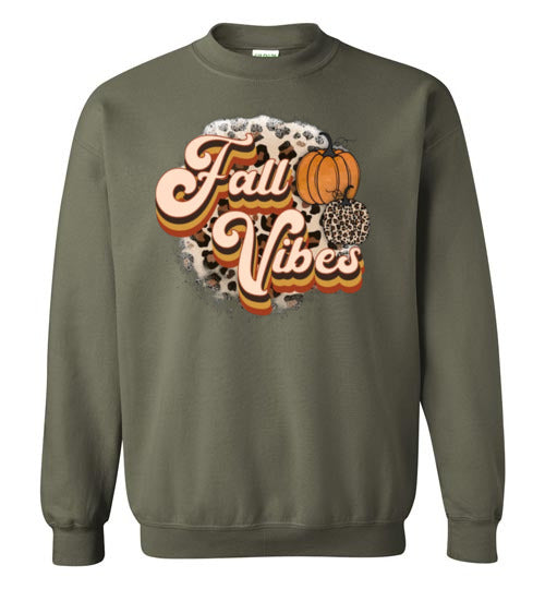 Fall Vibes Graphic Sweatshirt Top