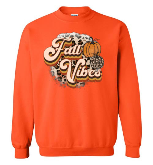Fall Vibes Graphic Sweatshirt Top