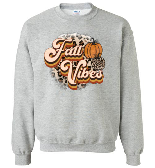 Fall Vibes Graphic Sweatshirt Top