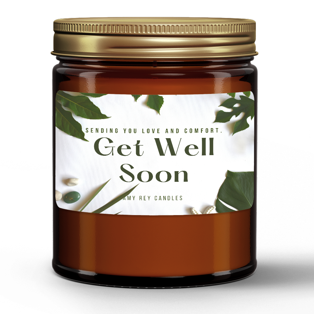 Get Well Soon Natural Wax Candle