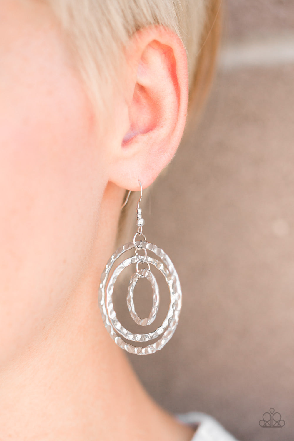 Radical Ripple - Silver Earrings 126