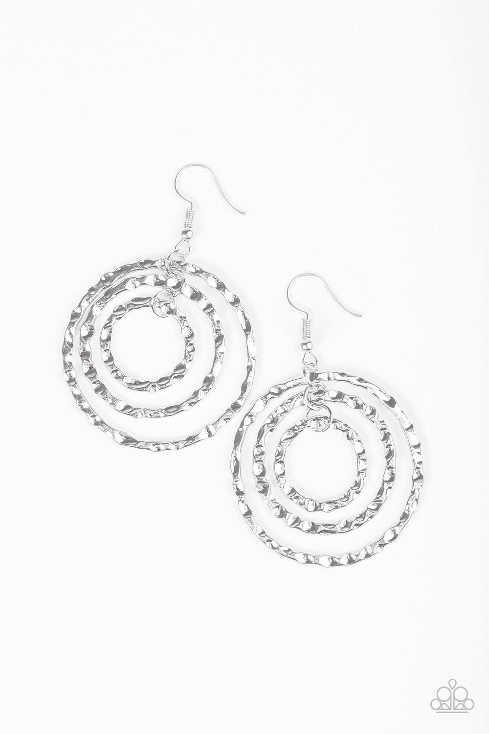 Radical Ripple - Silver Earrings 126