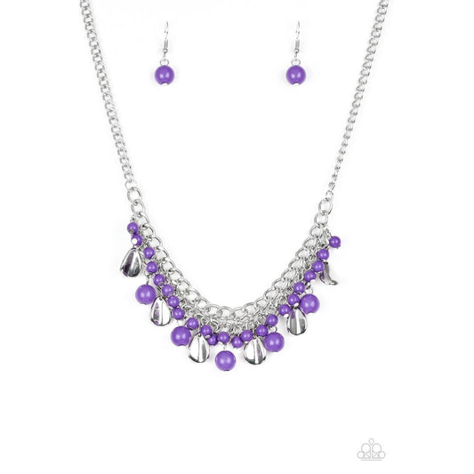 Summer Showdown - Purple Necklace 860