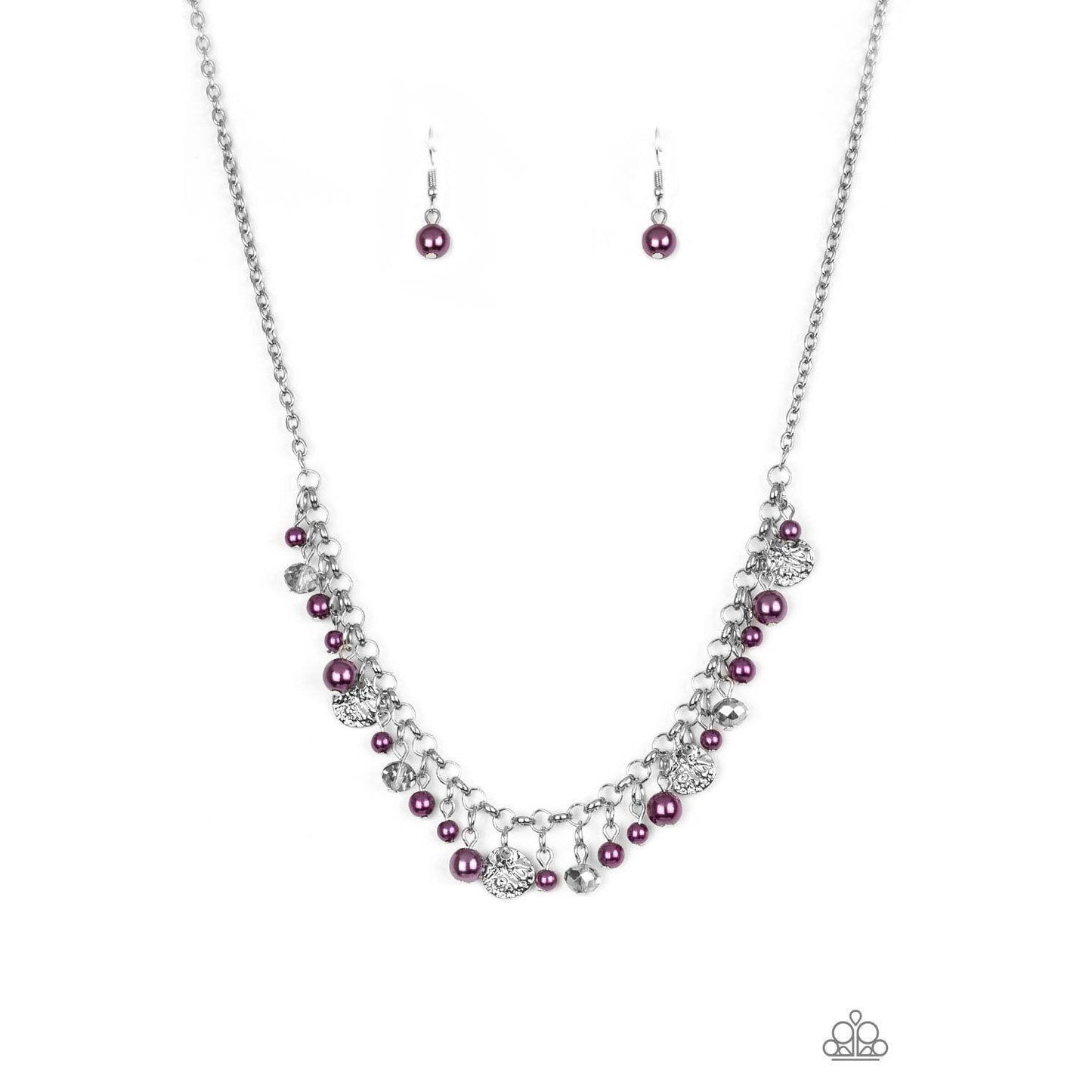 COASTAL CACHE - PURPLE Necklace 103