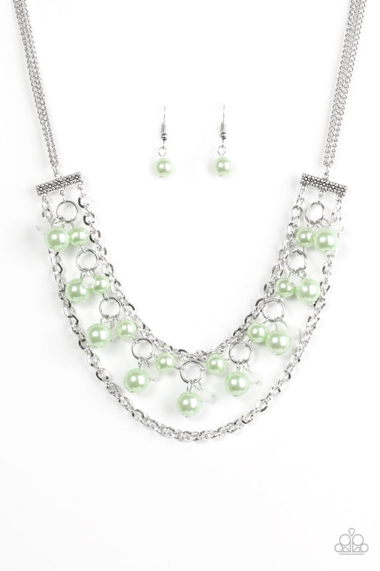 Rockefeller Romance - Green Necklace 058