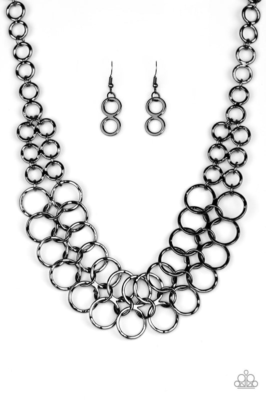 Metro Maven - Black Necklace 328